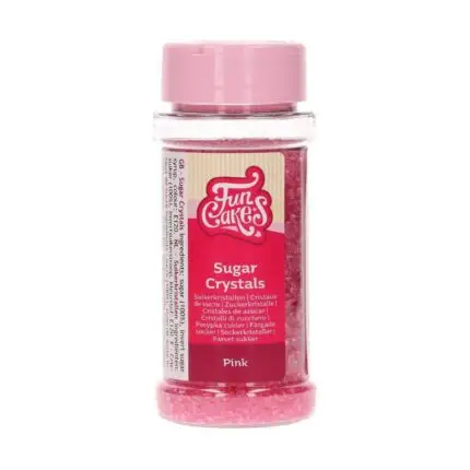 Farbzucker Pink, 80g - FunCakes