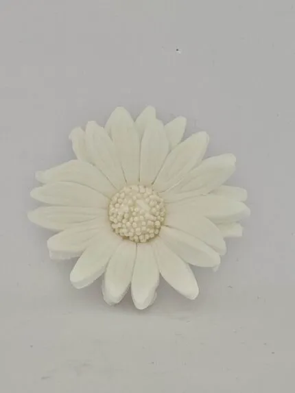 Margeriten-Set, 5tlg., Zuckerblumen - weiß