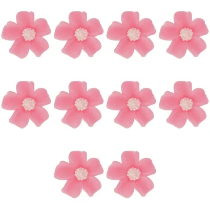 Rosa - Vergissmeinnicht 10tlg., Zuckerblumen