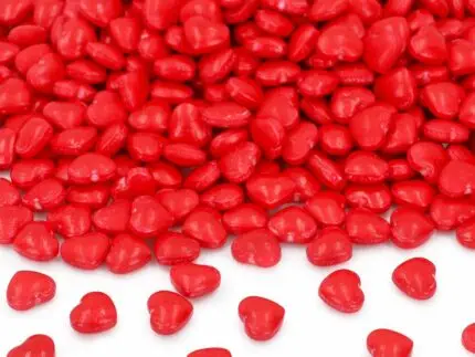 Herzen Rot - Zuckerdekor , 80g - CakeMasters