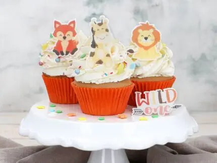 Wafer Paper Wildtiere, 16 Stück