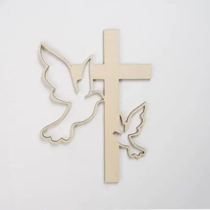 Cake Topper, Kommunion/Taufe Holz