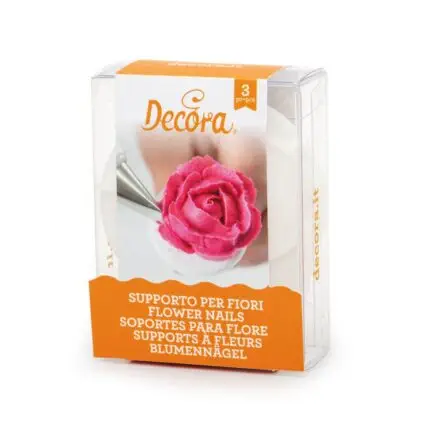 Blumennagel-Set, 3tlg. - Decora