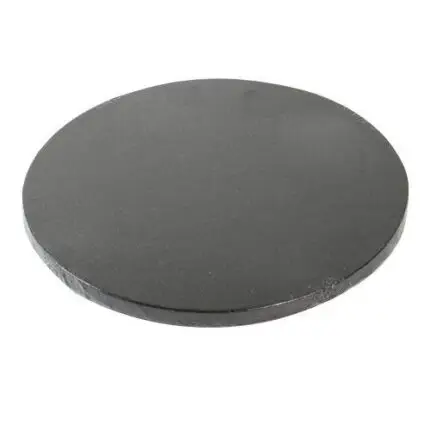25cm, Schwarz - Cake Drum, Tortenplatte