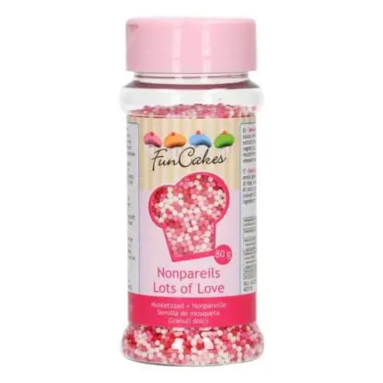 Lots of Love, Nonpareils/Zuckerperlen - FunCakes