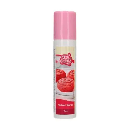 Rot, Velvet Spray 100ml - FunCakes