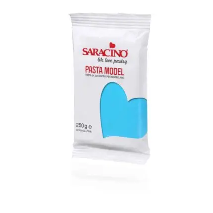 Hellblau, 250g Modellierpaste - Saracino