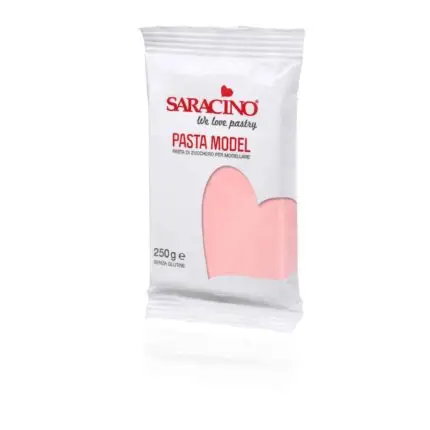 Rosa, 250g Modellierpaste - Saracino