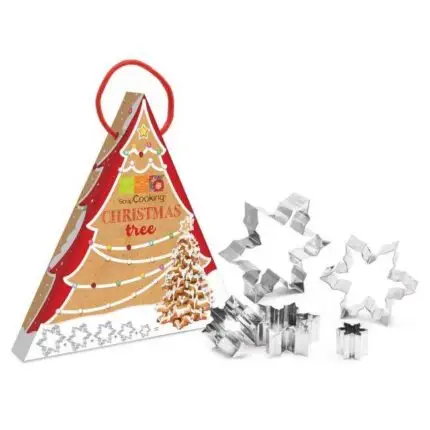 Scrapcooking Ausstecher-Schneeflocken-Set, 5tlg.