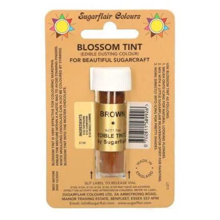 Brown, Sugarflair Pulverfarbe, 7ml