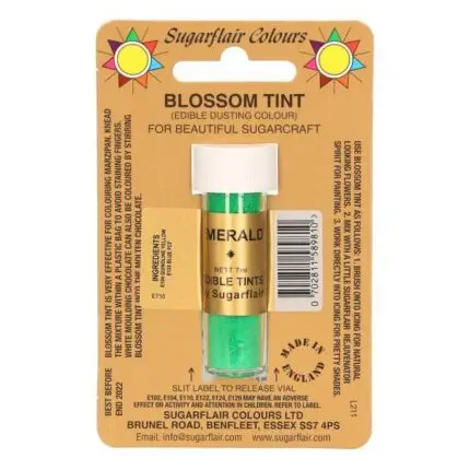 Emerald, Sugarflair Pulverfarbe, 7ml