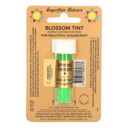 Spring Green, Sugarflair Pulverfarbe, 7ml