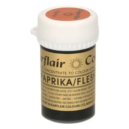 Sugarflair Lebensmittelfarbe, Paprika/Flesh, 25 g