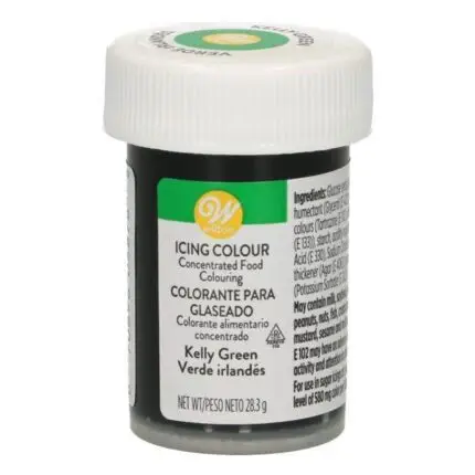 Kelly Green Icing Lebensmittelfarbe, 28g - Wilton