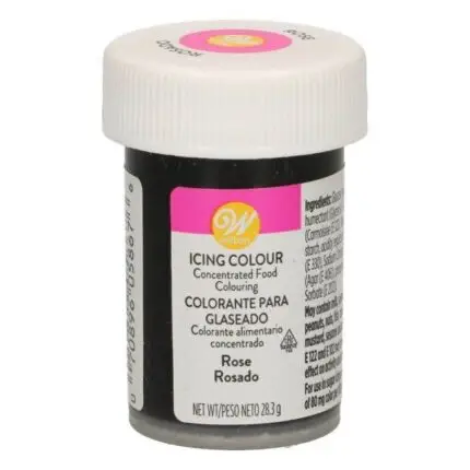 Rose - Wilton Icing Lebensmittelfarbe, 28g