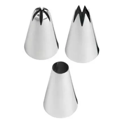 #1M Sterntülle, #2D Rosettentülle, #2A Lochtülle - Wilton