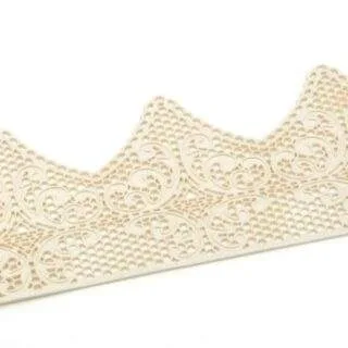 Spitzendekor Fantasy pearl white