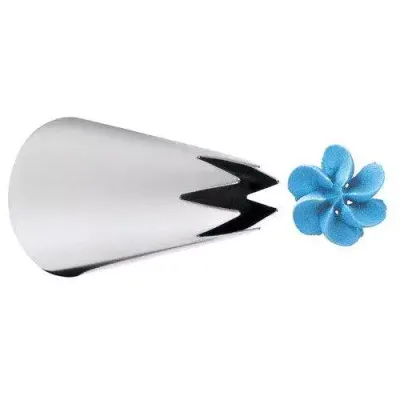 Große Spritztüllen Für Kekse & Cupcakes | Edelstahl-Set, 1,5 M / 2,7 M, Mit Offenem Stern | Dekorationswerkzeug Für Kuchen