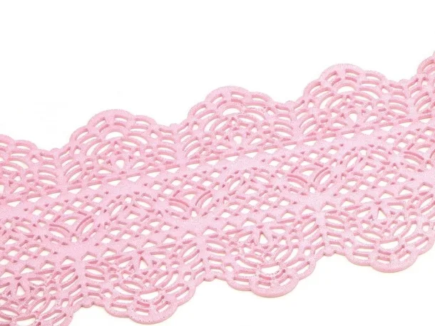 Spitzendekor Dentelle rosa